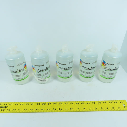 Honeywell Sterile Isotonic Solution Eyesaline Eye & Face Wash 32 Fl. Oz. Lot/5