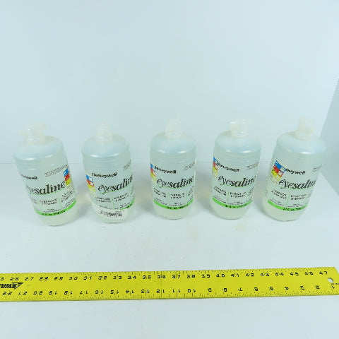 Honeywell Sterile Isotonic Solution Eyesaline Eye & Face Wash 32 Fl. Oz. Lot/5