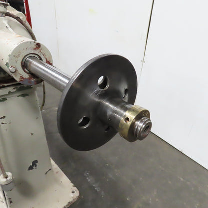 US Electrical Tools Model 90 480V 3Ph Pedestal Buffer 3Hp 1-1/4" Spindle 3450RPM