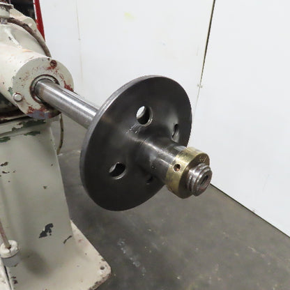 US Electrical Tools Model 90 480V 3Ph Pedestal Buffer 3Hp 1-1/4" Spindle 3450RPM