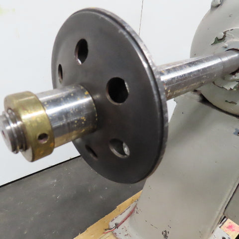 Reliance Motor Lathe AC3 480V 3Ph Pedestal Buffer 3Hp 1-1/4" Spindle 3400RPM