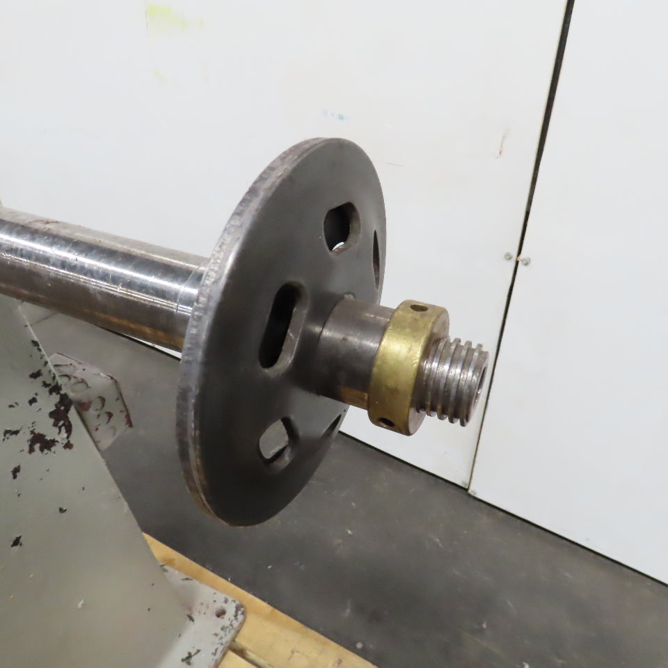 Reliance Motor Lathe AC3 480V 3Ph Pedestal Buffer 3Hp 1-1/4" Spindle 3400RPM
