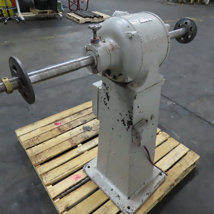 Reliance Motor Lathe AC3 480V 3Ph Pedestal Buffer 3Hp 1-1/4" Spindle 3400RPM