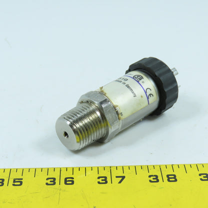 Wika 8340638 Tronic Line Pressure Transmitter 0-5000PSI 10-30V DC 4-20mA 1/2"