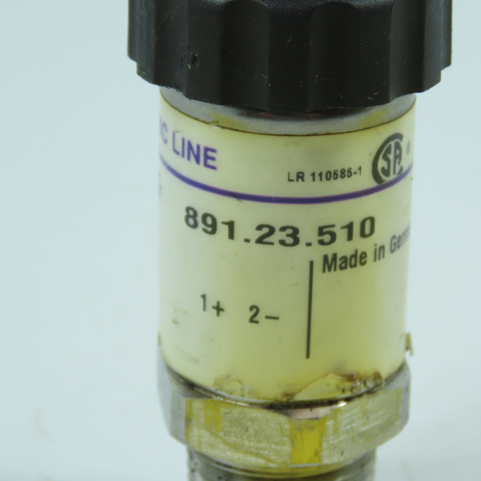 Wika 8340638 Tronic Line Pressure Transmitter 0-5000PSI 10-30V DC 4-20mA 1/2"