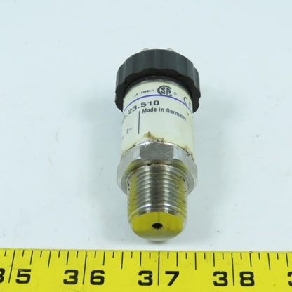 Wika 8340638 Tronic Line Pressure Transmitter 0-5000PSI 10-30V DC 4-20mA 1/2"