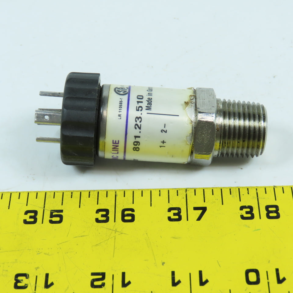 Wika 8340638 Tronic Line Pressure Transmitter 0-5000PSI 10-30V DC 4-20mA 1/2"