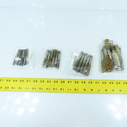 Large Lot Misc. Sizes Straight Hand Taps 5/16-24, 3/8-24, 1/2-20, 5/8-18 Lot/25