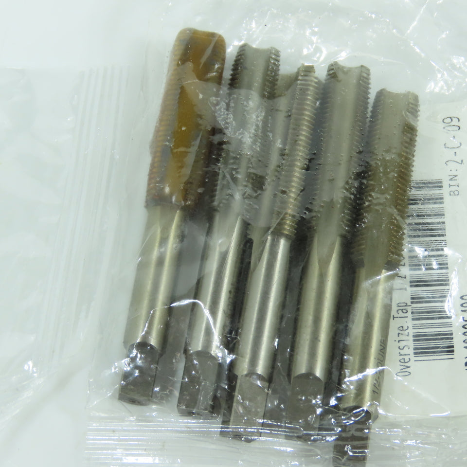 Large Lot Misc. Sizes Straight Hand Taps 5/16-24, 3/8-24, 1/2-20, 5/8-18 Lot/25