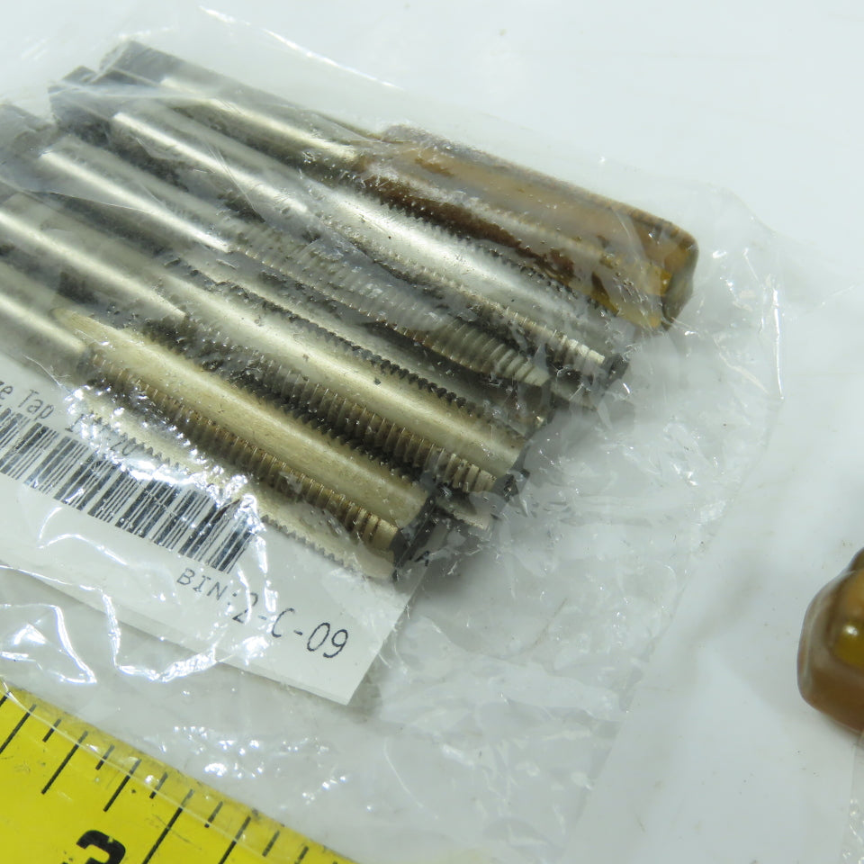 Large Lot Misc. Sizes Straight Hand Taps 5/16-24, 3/8-24, 1/2-20, 5/8-18 Lot/25