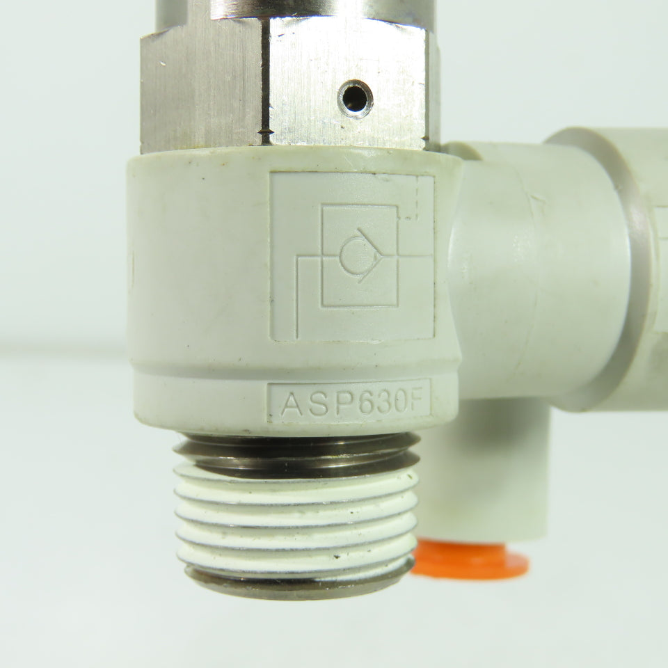 SMC ASP630F Flow Control Pilot Check Valve Lot Of 2