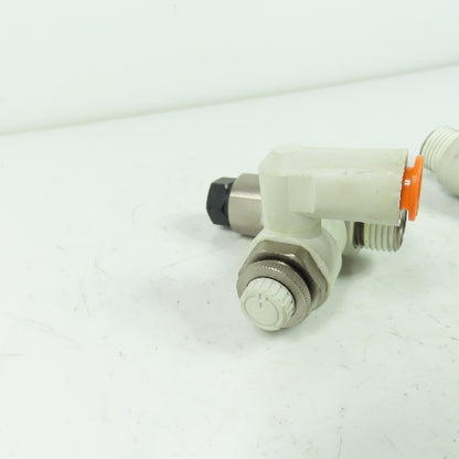 SMC ASP630F Flow Control Pilot Check Valve Lot Of 2