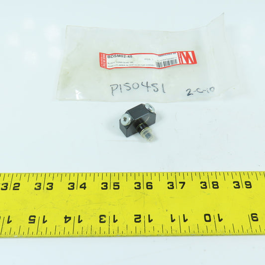 Special Springs BDSM02-45 39BDSM02-45 Cylinder Hose Block Connector 02-45°