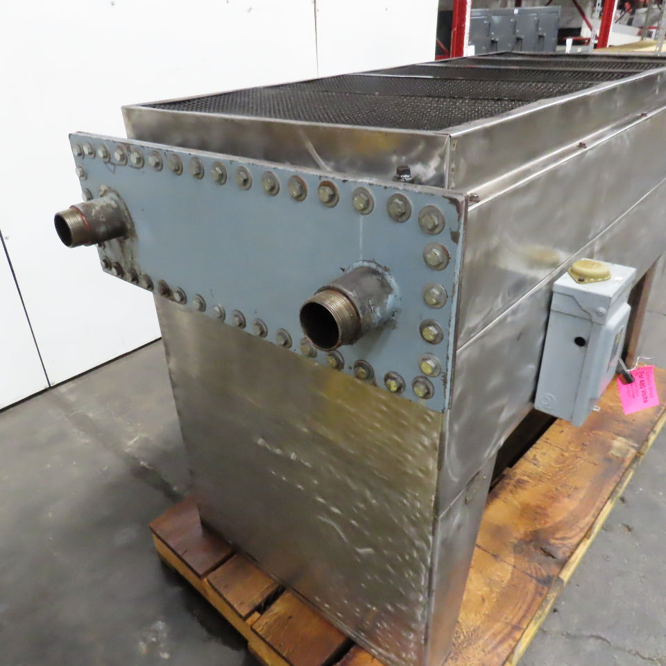 Bayley CD24-3S18-K 70" x 29" Air Cooled Water Oil Chiller Unit 2Hp 208-230/460V