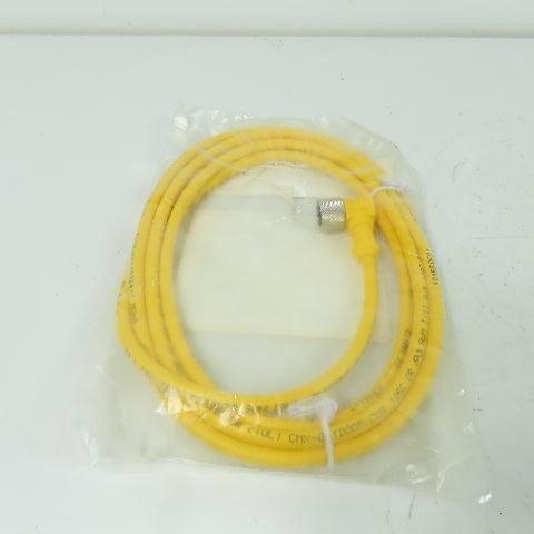 Turck WKB 3T-2 Micro Fast Cordset Cable 3-Pin Female Right Angle NEW Lot of 2