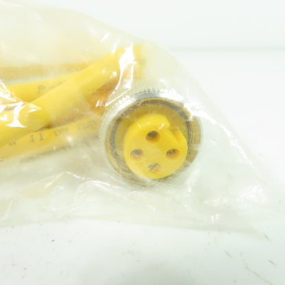 Turck RKM RKM 40-3M Mini Fast Cordset Cable 4-Pin Female Straight U5127-32 NEW