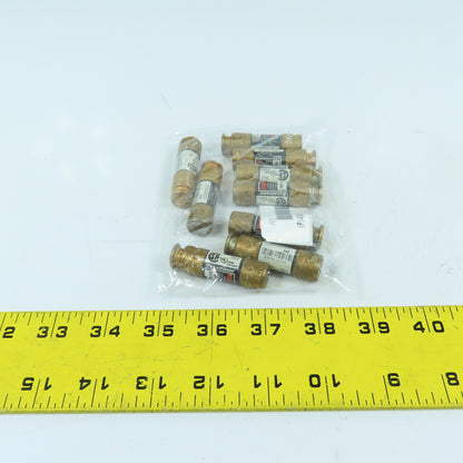 Bussmann FRN-R-30 Fusetron 30A Dual Element Time Delay Fuses 600VAC Lot Of 9