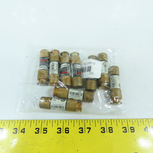 Bussmann FRN-R-30 Fusetron 30A Dual Element Time Delay Fuses 600VAC Lot Of 9