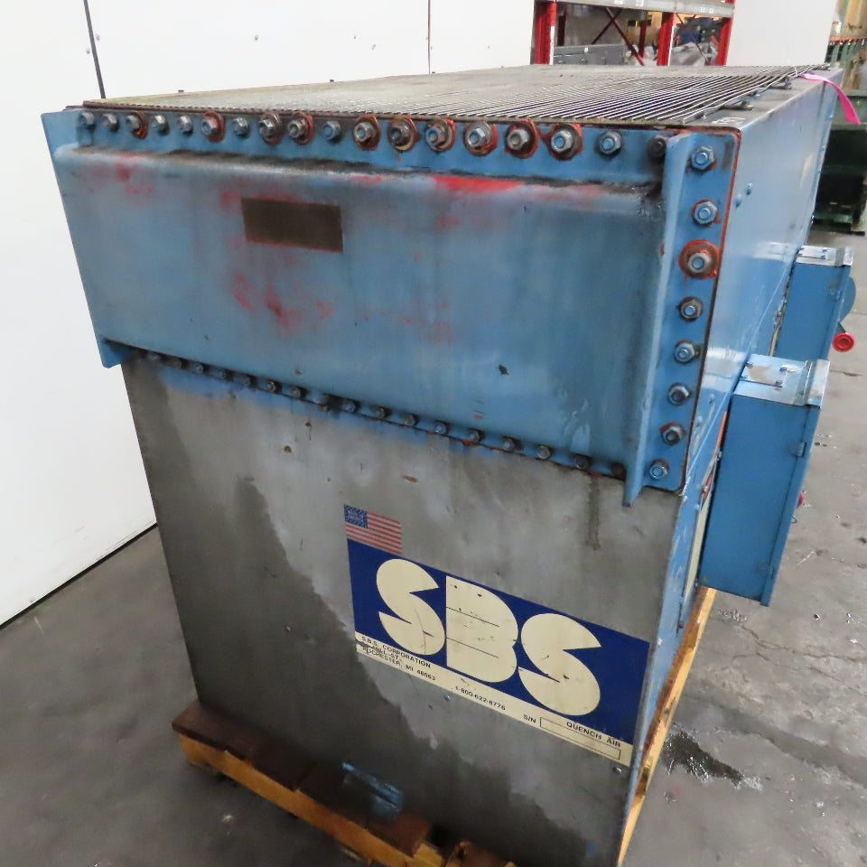 SBS 72" x 36" Dual Fan Air Cooled Water Oil Chiller Unit 208-230/460V 2Hp