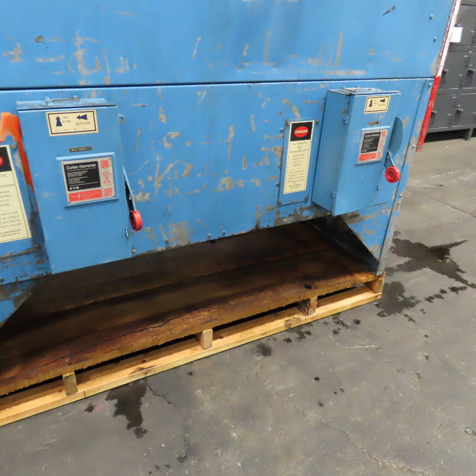 SBS 72" x 36" Dual Fan Air Cooled Water Oil Chiller Unit 208-230/460V 2Hp