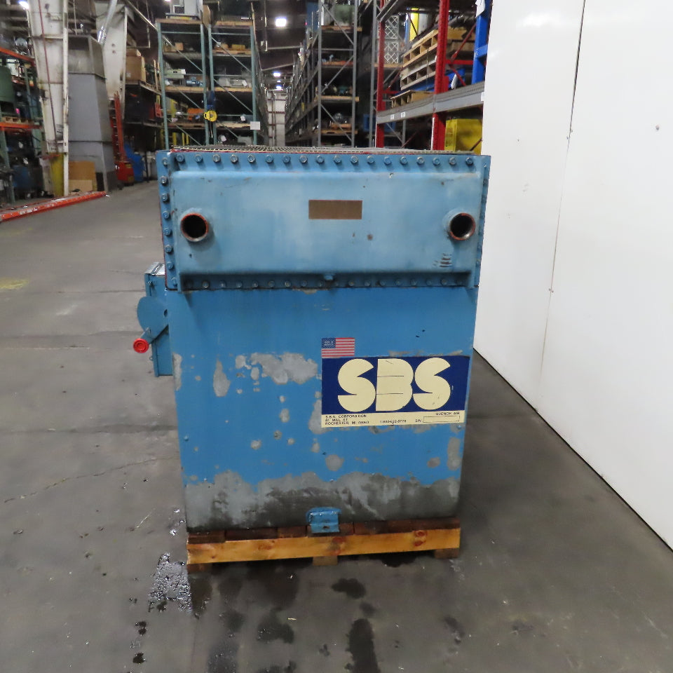 SBS 72" x 36" Dual Fan Air Cooled Water Oil Chiller Unit 208-230/460V 2Hp