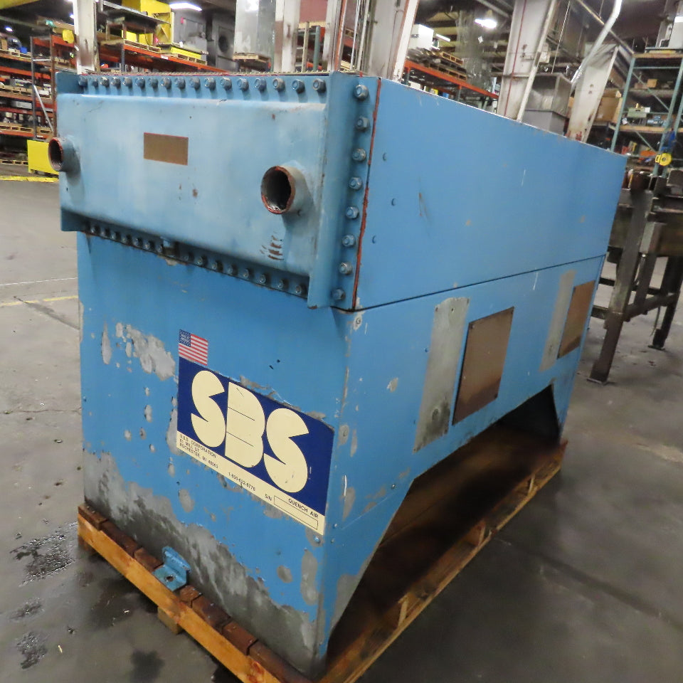 SBS 72" x 36" Dual Fan Air Cooled Water Oil Chiller Unit 208-230/460V 2Hp