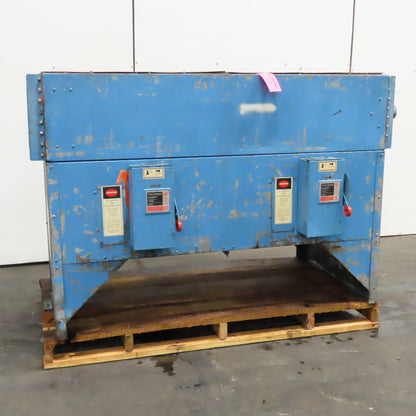 SBS 72" x 36" Dual Fan Air Cooled Water Oil Chiller Unit 208-230/460V 2Hp