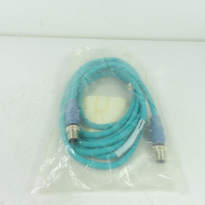 Turck RSSD RSSD 441-3M Ethernet Cordset Cable 4-Pin Male Straight U-02483