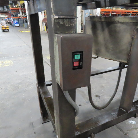 Custom Made Hot Work Oven Discharge Cooling Conveyor 24" Rail Width .75Hp 3Ph