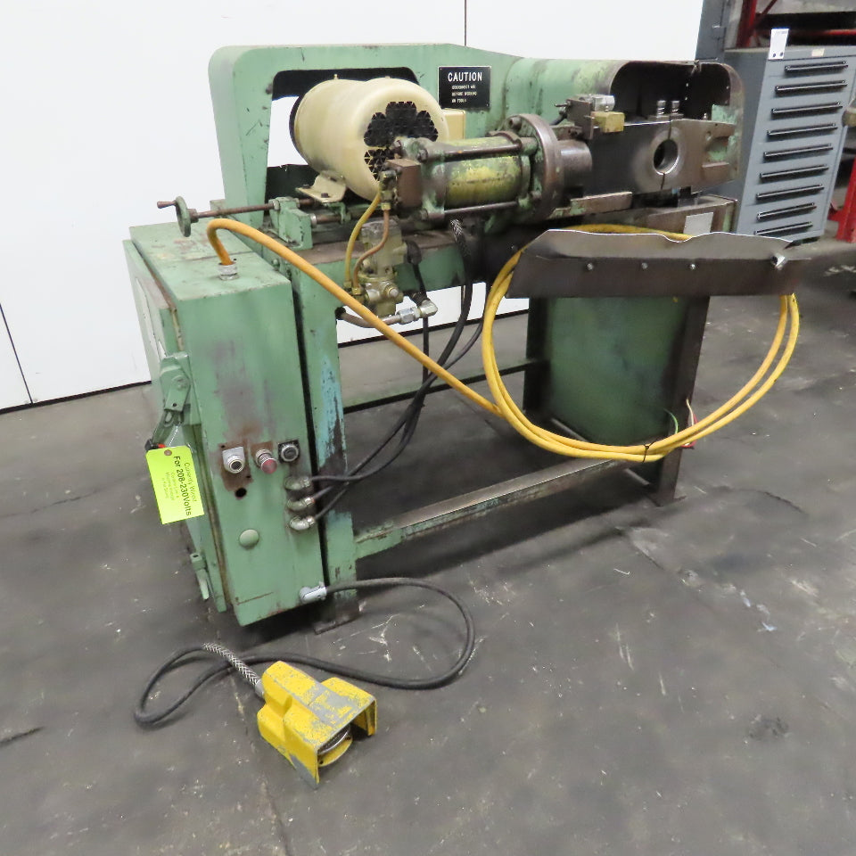 Teledyne Pines 66250-78392 3" Tube End Finishing Machine 208-230/460V 3Ph 3Hp