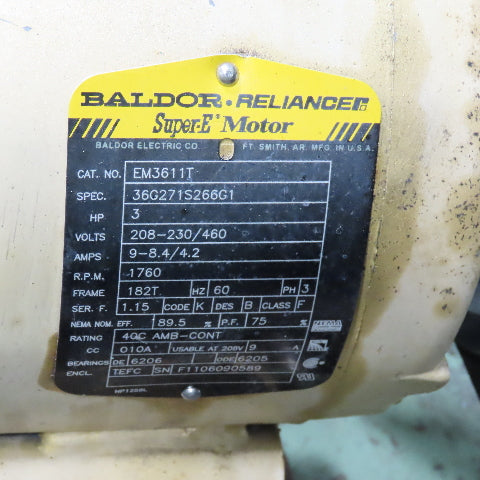 Teledyne Pines 66250-78392 3" Tube End Finishing Machine 208-230/460V 3Ph 3Hp