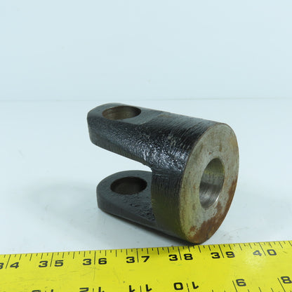 1-1/4" NON-Threaded Heavy Duty Cylinder Rod End Replacement Clevis For 1" Pin