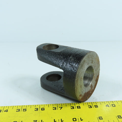 1-1/4" NON-Threaded Heavy Duty Cylinder Rod End Replacement Clevis For 1" Pin