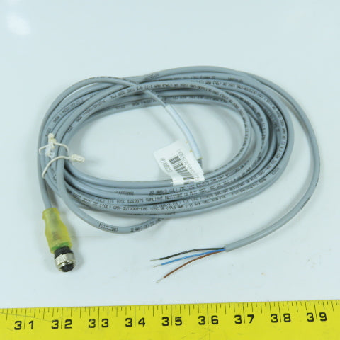 Turck RKE 4T-6-P7X2 Single Ended M12 Straight Sensor Cordset 30V 4A