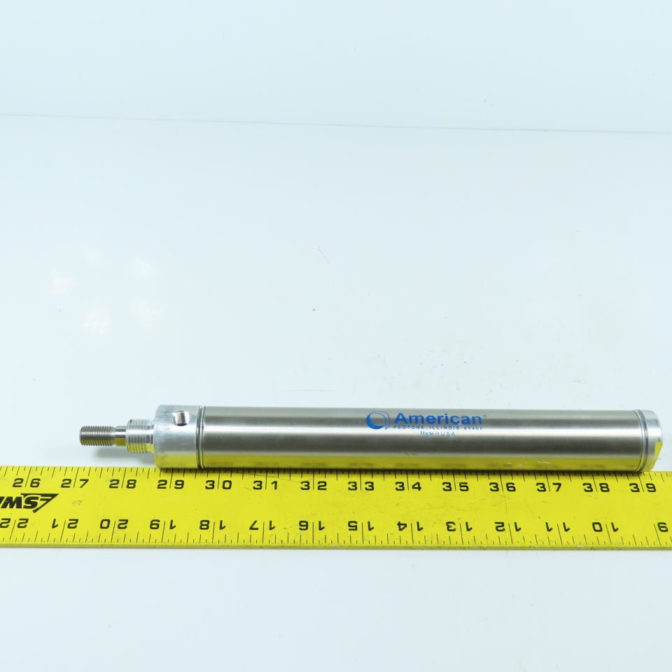 American 1250DNS-7.50 Dble Acting Air Cylinder 1.25" Bore 7.5" Stroke 7/16" Rod
