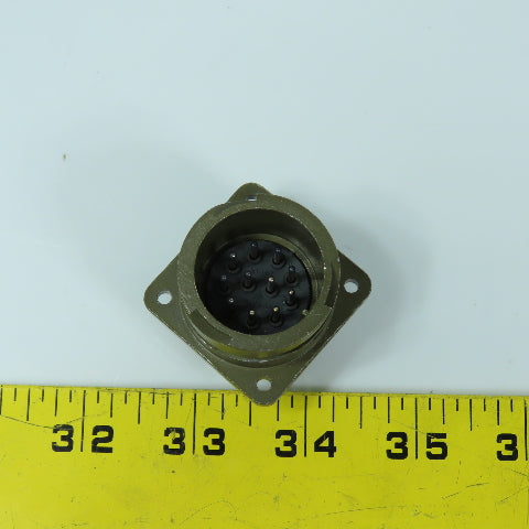 Cannon CA3102E20-33PB ITTC 0302 Circular Connector 11-Pin Male x Female