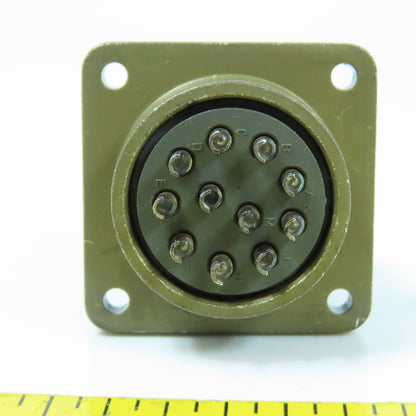 Cannon CA3102E20-33PB ITTC 0302 Circular Connector 11-Pin Male x Female
