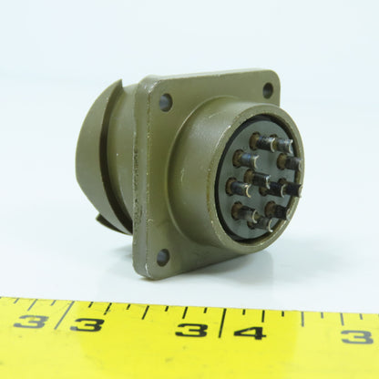 Cannon CA3102E20-33PB ITTC 0302 Circular Connector 11-Pin Male x Female