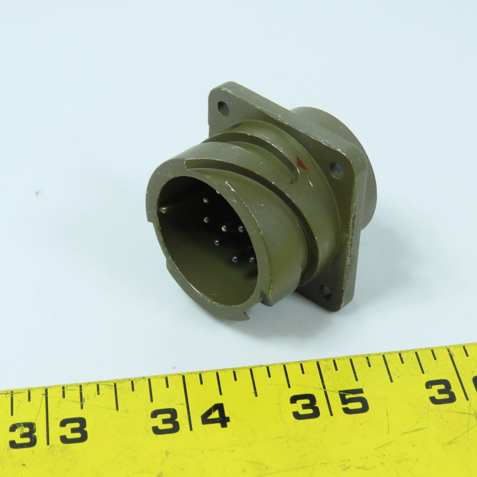 Cannon CA3102E20-33PB ITTC 0302 Circular Connector 11-Pin Male x Female