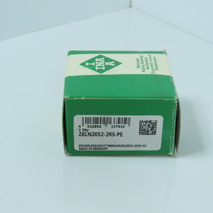 INA ZKLN2052-2RS-PE Angular Contact Ball Bearing 20mm Bore 52mm OD NEW