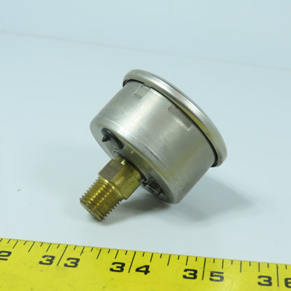 Forward Industries 43mm Pressure Gauge 0-3000PSI 0-200 Bar 1/4" NPT