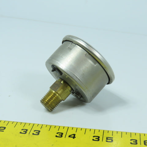 Forward Industries 43mm Pressure Gauge 0-3000PSI 0-200 Bar 1/4" NPT