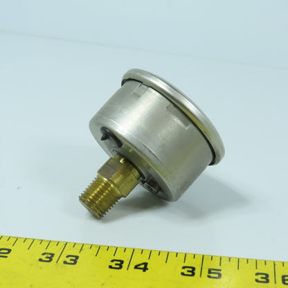 Forward Industries 43mm Pressure Gauge 0-3000PSI 0-200 Bar 1/4" NPT