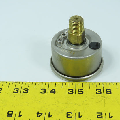 Forward Industries 43mm Pressure Gauge 0-3000PSI 0-200 Bar 1/4" NPT