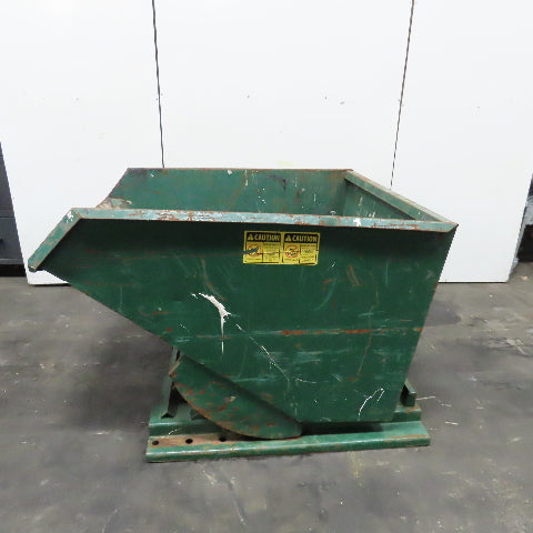 1-1/2 Cu/Yard Self Dumping Trash Scrap Hopper 58" x 67 x 45"