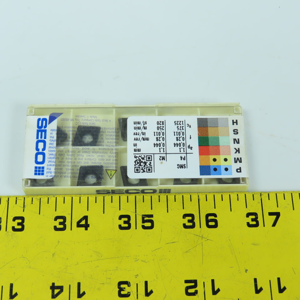 Seco CCMT09T308-F2 TP3500 Indexable Carbide Rhombic Inserts 0.375" Diam Box/10
