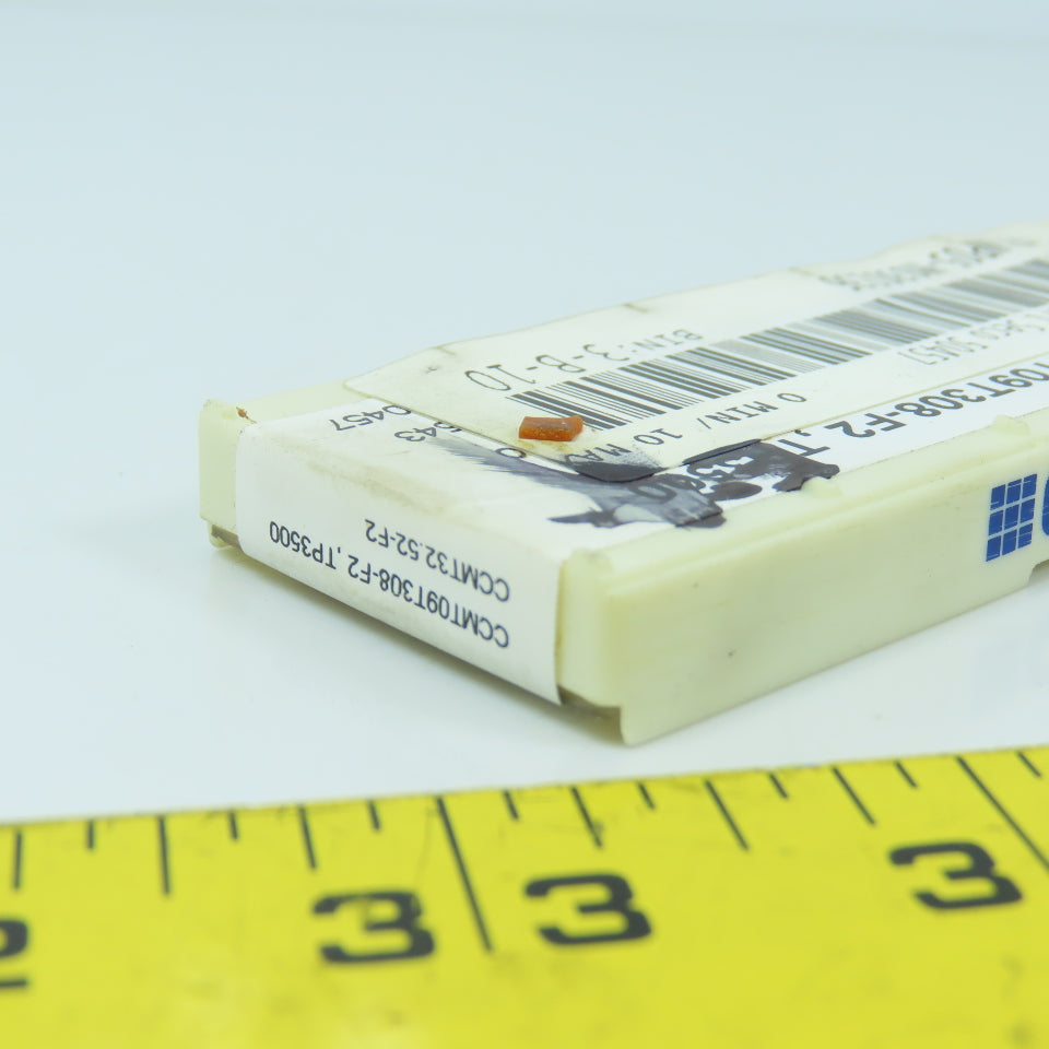 Seco CCMT09T308-F2 TP3500 Indexable Carbide Rhombic Inserts 0.375" Diam Box/10
