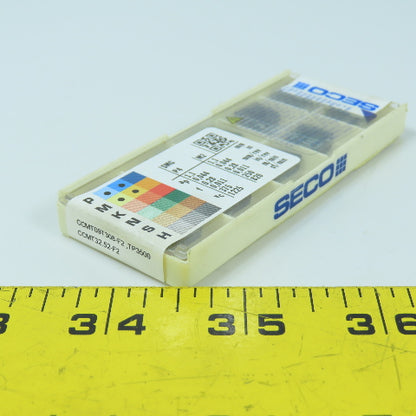 Seco CCMT09T308-F2 TP3500 Indexable Carbide Rhombic Inserts 0.375" Diam Box/10