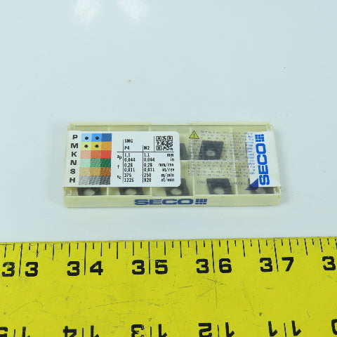 Seco CCMT09T308-F2 TP3500 Indexable Carbide Rhombic Inserts 0.375" Diam Box/10