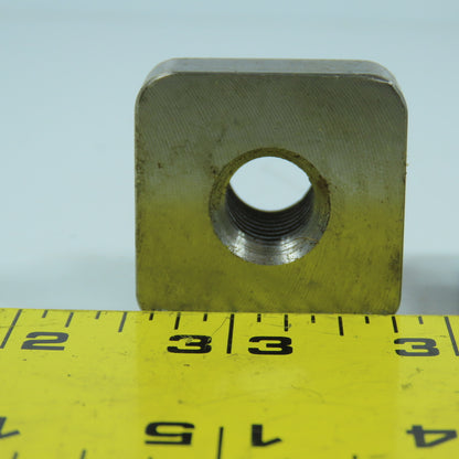 12mm-1.75 T-Slot Holding Nut 1-1/4" Square Head Lot Of 10